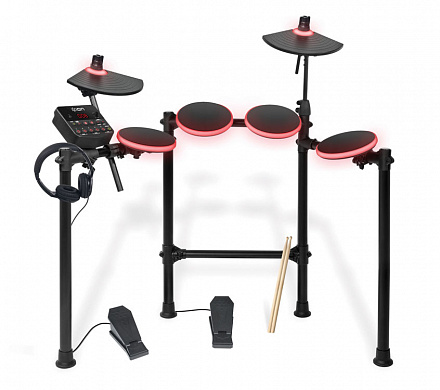 Барабанная установка ION AUDIO REDLINE DRUMS