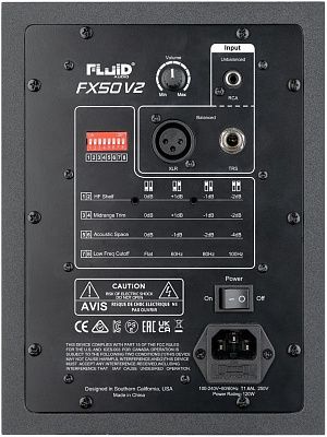 Студийный монитор FLUID AUDIO FX50  V2 (1 штука)