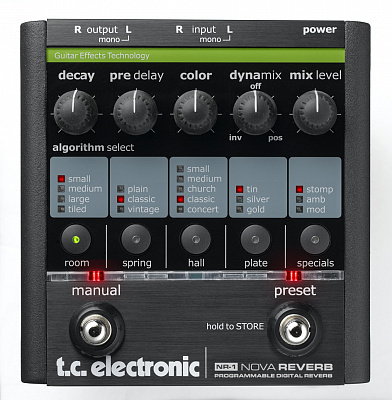 ГИТАРНЫЙ ЭФФЕКТ TC ELECTRONIC NR-1 Nova Reverb