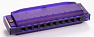 Губная гармоника HOHNER TRANSLUCENT Purple