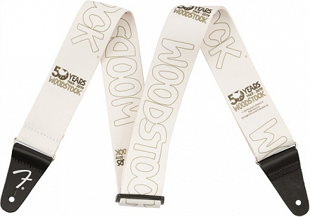 Ремень FENDER 2' WOODSTOCK STRAP WHT