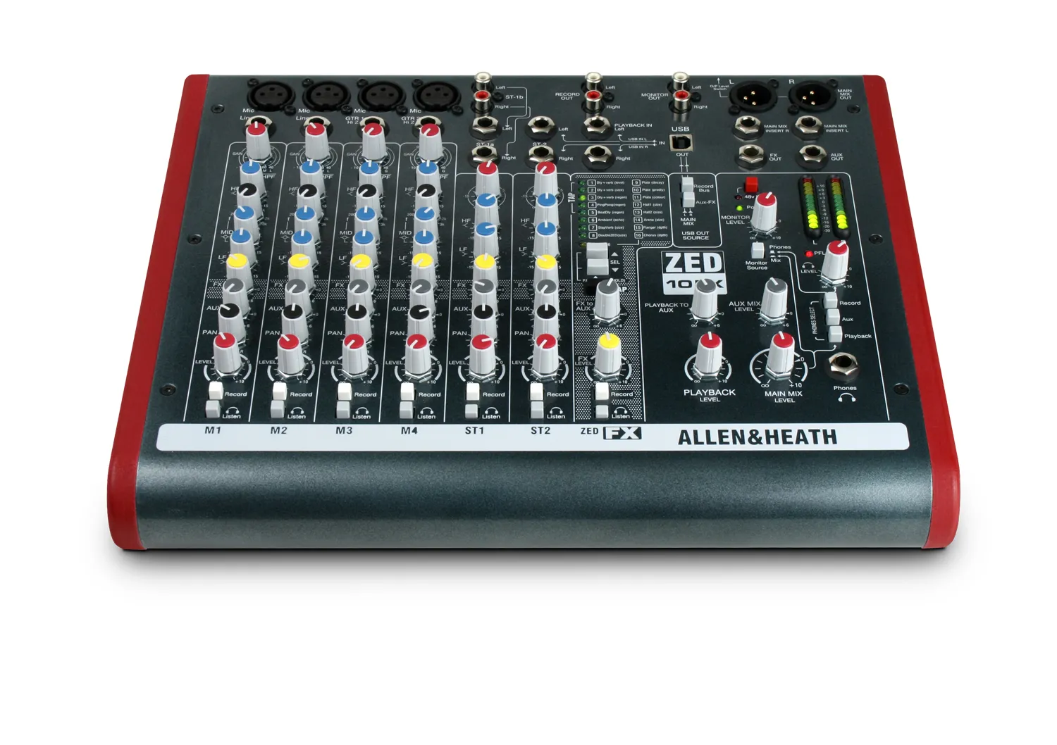 Купить МИКШЕРНЫЙ ПУЛЬТ ALLEN&HEATH ZED10FX в Ростове с доставкой. Отзывы,  видео и характеристики.